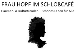 FrauHopfSchlosscafe